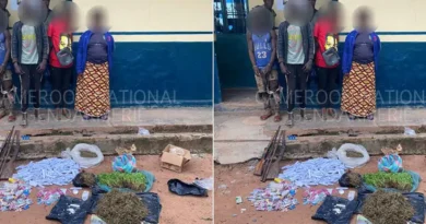 C’est au cours d’une opération menée par la Compagnie de Gendarmerie de Bertoua, à Bakongo, un village du lotissement Mandjou, précisément à un lieu dit « Yaoundé », que les malfaiteurs ont été arrêtés.